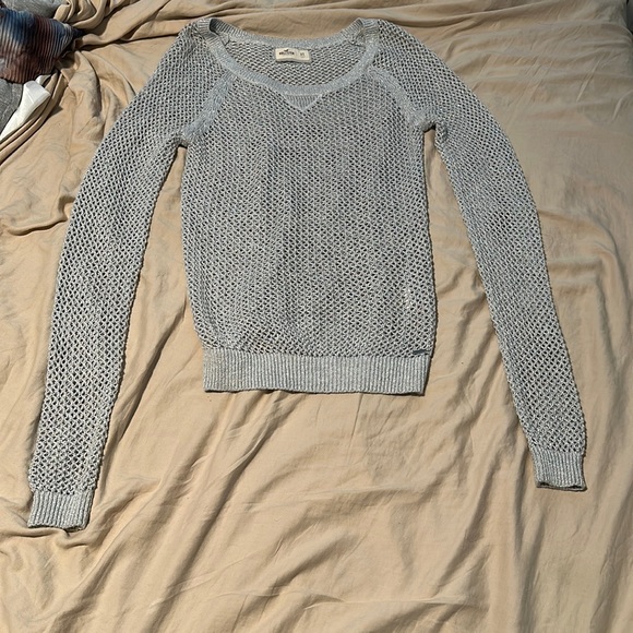 Sweaters - This grey, sparkly sweater is the cutest.